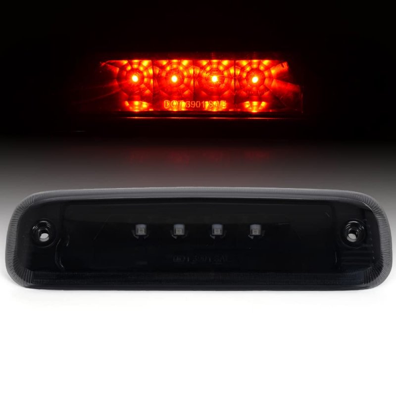Led Third 3rd Brake Cargo Light Assembly For Jeep Cherokee 1997 1998 1999 2000 2001 Rear Roof Center High Mount Stop Tail
