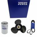 Volvo Penta New 2 Pk Seawater Pump Shaft Sealing Ring 833996 