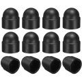 12pcs Hex Nut Cover M10x17x20mm Plastic Dome Protection Cap Screws Bolt Covers For Indoor Outdoor Furniture Automotive Bolts 