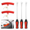 Tire Spoons Lever Tool Set 3 Piece Changing Kit With 2 Rim Protectors For Motorcycle Dirt Bike Lawn Mower Atv 11 81 In Length 