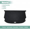 1 Set Cargo Cover For Kia Sportage 2023 Retractable Rear Trunk Security Shield Shade Anti-peeking Luggage Privacy