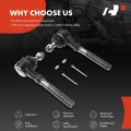 A-premium 2 X Front Outer Tie Rod Ends Compatible With Ford F-150 1997-2003 Heritage 2004 F-250 1997-1999 Expedition 1997-2002