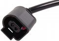 Bapmic 95561236500 Front 95561236530 Rear Brake Pad Wear Sensor Compatible With Porsche Q7 Cayenne Touareg