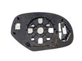 Fit System 44204 Driver Side Heated Non-dimming Mirror Glass With Backing Plate And Led Arrow Turn Signal Light 