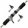 Caltric Steering Rack And Pinion With Tie Rod Ends Compatible Kawasaki Mule Sx Kaf400 2017-2023