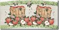 Apples 4 Friends By Sara Mullen Fruit Ceramic Tile Mural 12 X 25 5 Kitchen Shower Backsplash 