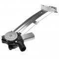 A-premium Power Window Regulator With Motor Compatible Acura Tsx 2009-2014 Rear Driver And Passenger 2-pc Set