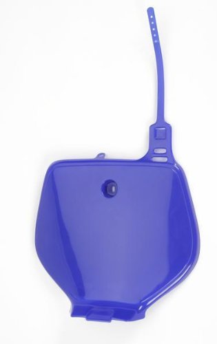 Front Number Plate Reflex Blue For Yamaha Yz125 Yz250 1992 To 1999 And Wr400f Yz400f 1998 Ya02853-089
