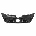Vw1200161 Factory Style Front Grill Grille Assembly With Shell And Insert Compatible Vw Cc 2013-2016 Polished Chrome