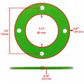 Caltric Deck Spindle Reinforcement Ring Compatible With John Deere L100 L105 L107 L108 L110 L111