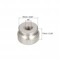 Uxcell Knurled Thumb Nuts 2pcs M5 X D16mm H10mm Carbon Steel Nut With Collar High Head Blind Hole For 3d Printer Parts