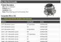 Rear Wheel Bearing Hub Assembly Compatible With 2008-2011 Mitsubishi Lancer 4-wheel Abs