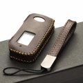 Vitodeco Genuine Leather Smart Key Fob Case Compatible For Kia Soul Seltos Sportage Niro Sorento Telluride Rio Forte K5 