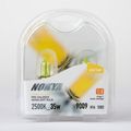 Hyper Yellow 9009 H16 5202 Headlight Bulbs 2500k 35 Watt Halogen Nok7689 2 Piece Set 