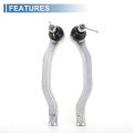 2pcs Front Outer Tie Rod Ends Kit Suspension Steering End For Honda Accord 1990-1993 Drag Link No Es3153 Es3154 53560sm4003