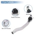 2pcs Front Outer Tie Rod Ends Kit Suspension Steering End For Honda Accord 1990-1993 Drag Link No Es3153 Es3154 53560sm4003
