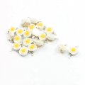 20 Pcs 2 Terminal Surface Mounted Devices 1w 3-3 2v Warm White Led Light Emitter Bulb 