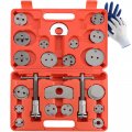 Atpeam 24pcs Disc Brake Caliper Wind Back Tool And Piston Compression Sets Universal Compressor For Pad Replacement Reset 