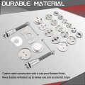 Atpeam 24pcs Disc Brake Caliper Wind Back Tool And Piston Compression Sets Universal Compressor For Pad Replacement Reset