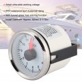 Clock Meter Gauge 12-hour Format 9-32v Dc Hourmeter Instrument Panel Gauges Display Red Backlight 52mm 2 Install Dia For Car