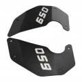 2pcs Motorcycle Side Cover Frame Panel Plate Replacement For Vulcan S 650 2015a 2021 Black