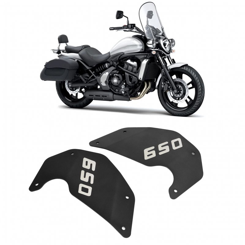 Motorcycle Side Frame Cover 2pcs Replacement For S 650 2015 To 2021 And Cafe 2018 Cnc Aluminum Alloy Panel Plate Black