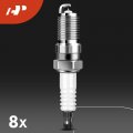 A-premium Set Of 8 Yellow Ignition Coil Pack And Iridium Spark Plugs Compatible With Chevrolet Silverado Gmc Sierra 1500 2500