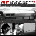 Dashboard Cover Mat For 1994 1995 Nissan Pathfinder And 1997 Hardbody D21 Pickup Truck Velvet Dash Sunshade Uv Rays Protector