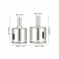 Uxcell 4pcs 30mm And 32mm Diamond Drill Bit Hole Saw Set For Tile Glass Marble Fiberglass Ceramic Tool