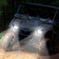 Sautvs Led Headlights With Halo Ring Drl For Yamaha Viking Viking High Low Beam Front Head Lamp Assembly Vi 2018-2023