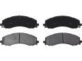 Front Semi Metallic Brake Pad Kit For 2019 2021 Ram 3500 Position With Installation Hardware 