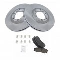 Front Ceramic Brake Pad Rotor Kit Set For Rodeo Passport Trooper 