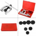 9pcs Pipe Flaring Tools Kit Tube Repair Flare Includes Clamp Spreader Dies Hand Set