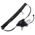 Front Left Driver Side Power Window Regulator With Motor Replacement For 2002-2010 Explorer 2003-2005 Aviator Mountaineer 