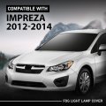Front Bumper Fog Light Lamp Bezel Cover Replacement For Subaru Impreza 2012-2014 Lh Rh 57731fj000 57731fj010
