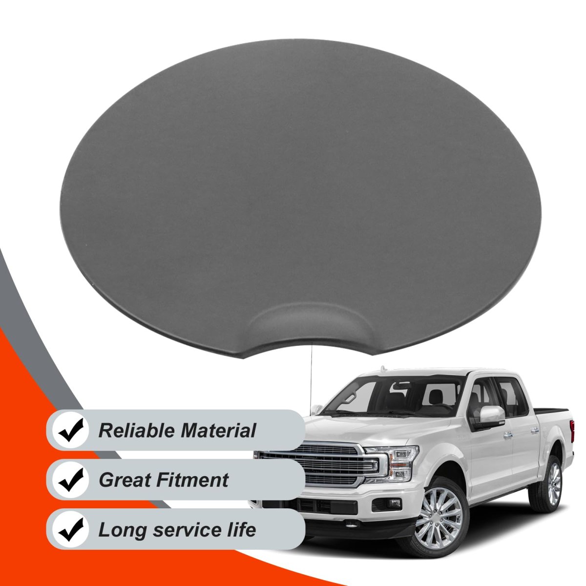 Fl3z-99405a26-bptm Gas Tank Door Fuel Replacement For Ford F Series 150 Filler Cover 2015 2016 2017 2018 2019 2020