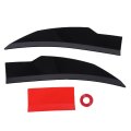 Universal Rear Trunk Spoiler Adjustable Lip Kit 117-128cm Glossy Red Black Wing