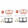 2 Pack Carb Carburetor Rebuild Kit Replacement For Yamaha Outboard V4 V6 115 130 150 175 200 225 Hp