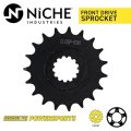 Niche 428 Pitch Front 19t Rear 56t Drive Sprocket Kit For Yamaha Sr400