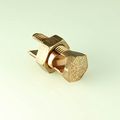 2-2 0 Ga Copper Split Bolts 1 Per Pack 