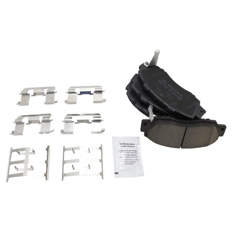 Front And Rear Ceramic Brake Pad Rotor Kit With Chemical For 1998 2002 Honda Accord Bka15957