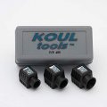 Koul Tools 468 An Hose Assembly Tool Small Kit For -4an To -8an Fittings High Tech Composite Construction With Russell Fitting 
