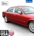 Stainless Steel Chrome Pillar Post Trim For 2003 2009 Jaguar Xj 8 6 Piece Set Mirror Polish Surface Pp-6ja416 