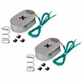 Topteng 2pcs Electric Trailer Brake Magnet Kit 10 Axle Replacement Fit 3500lbs Axles