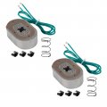 Topteng 2pcs Electric Trailer Brake Magnet Kit 10 Axle Replacement Fit 3500lbs Axles