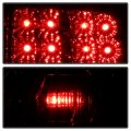 Acanii For Smoked 2007-2013 Toyota Tundra Pickup Led Tail Lights Brake Lamps Left Right