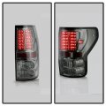 Acanii For Smoked 2007-2013 Toyota Tundra Pickup Led Tail Lights Brake Lamps Left Right