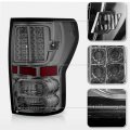 Acanii For Smoked 2007-2013 Toyota Tundra Pickup Led Tail Lights Brake Lamps Left Right