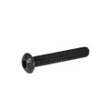 Uxcell M5x30mm Hex Socket Button Head Cap Bolts Screws Carbon Steel 100pcs