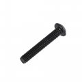 Uxcell M5x30mm Hex Socket Button Head Cap Bolts Screws Carbon Steel 100pcs